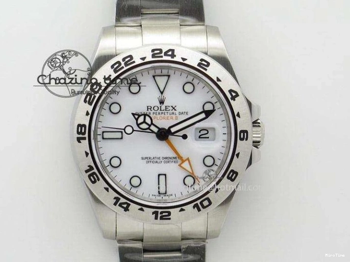 MiroTime 0322 Daytona 116515 Clean 1:1 Best Edition Silver Dial RG Markers on Oysterflex Strap SA4130 V WrinkleFree 1965